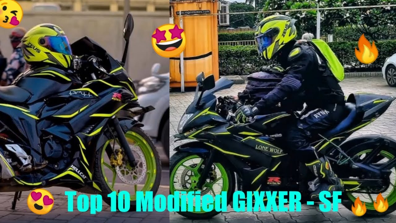 Top 10 Modified GIXXER SF