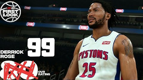 NBA2K20 MVP DERRICK ROSE BUILD - DEMIGOD BUILD 2K20...( USING MY CAREER BUILDER)