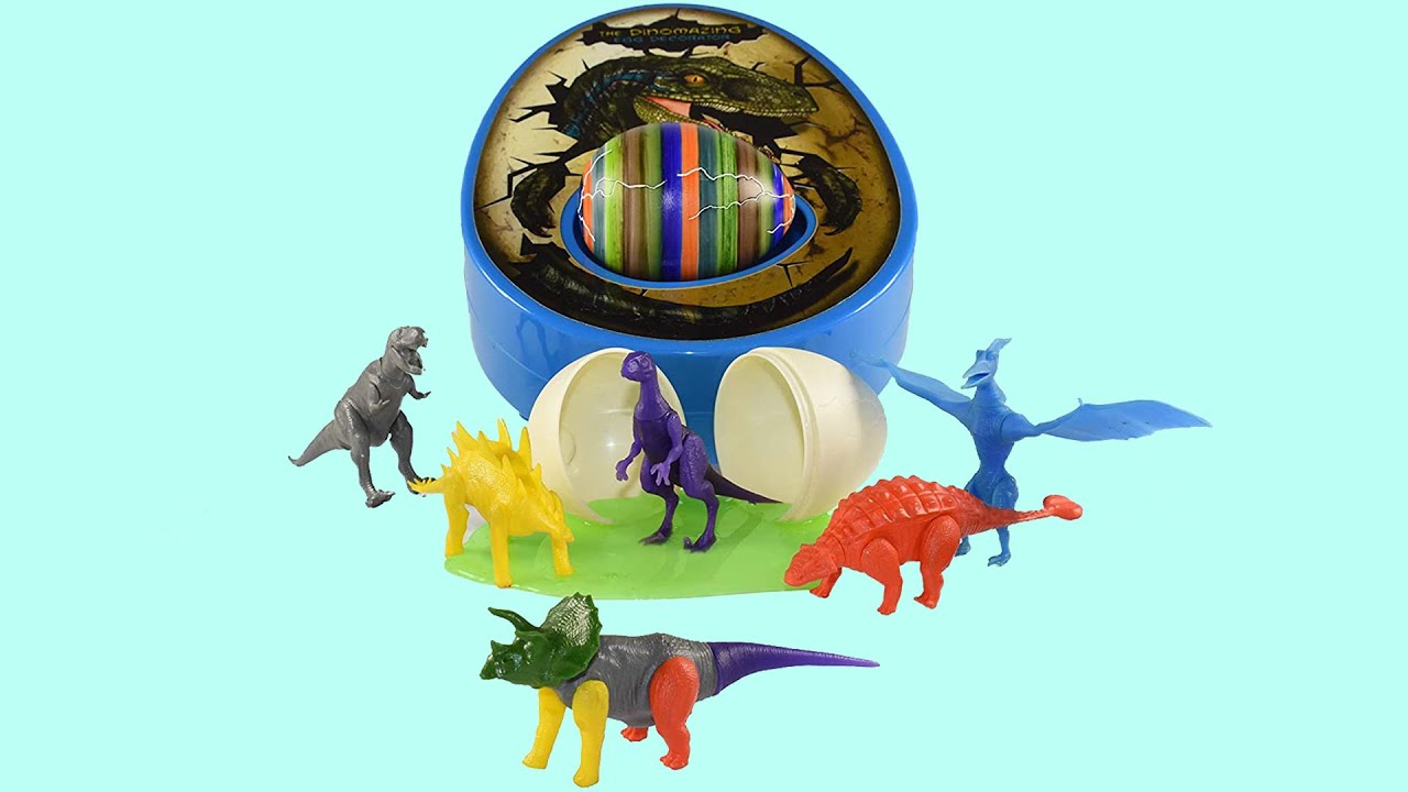 EGGMAZING DinoMazing Craft Kit for Kids Slime Dinosaurs Figures Surprise Eggs