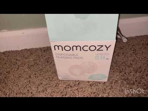 Momcozy Ultra-Thin Disposable Nursing Pads, Ultra-Absorbent and Breathable  Portable Breast Pads for Mothers, Keep Dry Continuously, Make Breasts Light