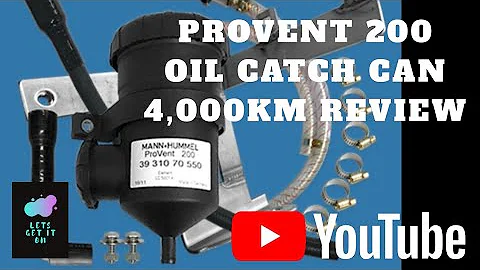 Oil catch can review 4k run Provent200 Triton
