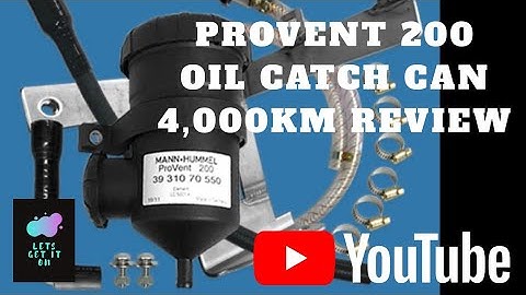 Oil catch can review 4k run Provent200 Triton