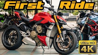 ลองขี่ Ducati StreetFighter V4s คันแรกของไทย ท่อเดิมยังเสียงดี ท่อซิ่งจะขนาดไหน! | First Ride