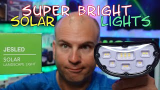 JESLED Bright Solar LED House or Landscape Lights