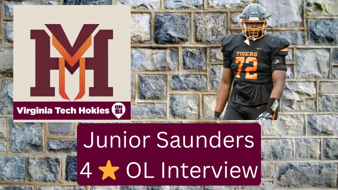 Mostly Hokies: Interview with 4 ⭐️ Offensive Lineman Junior Saunders