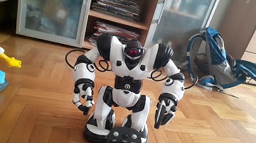 Robosapien V1 controlled by D3 remote controller