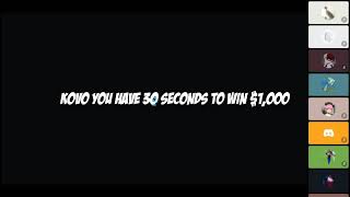 30 Seconds To Win 1000 Minecraft Trivia
