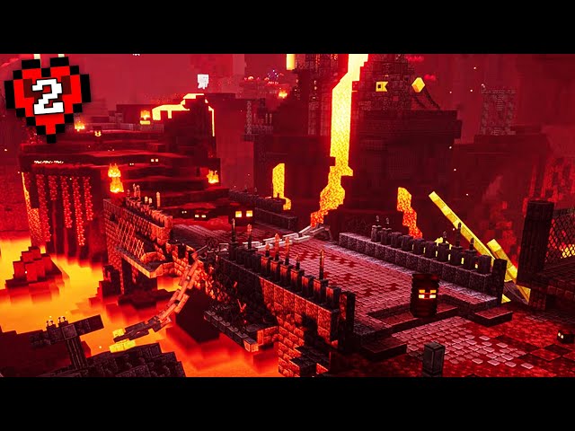 Exploring the Nether in Minecraft 1.20 Hardcore Series (Spoiler, I