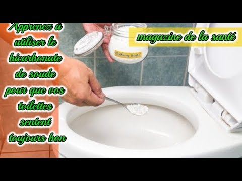 Comment déboucher des toilettes avec du bicarbonate de soude ?