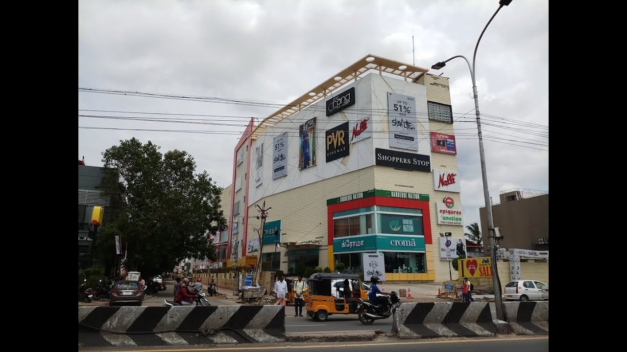 The grand mall Velachery, Chennai YouTube