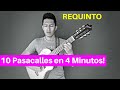 10 PASACALLES en 4 MINUTOS! | Yoder Chamba Requinto