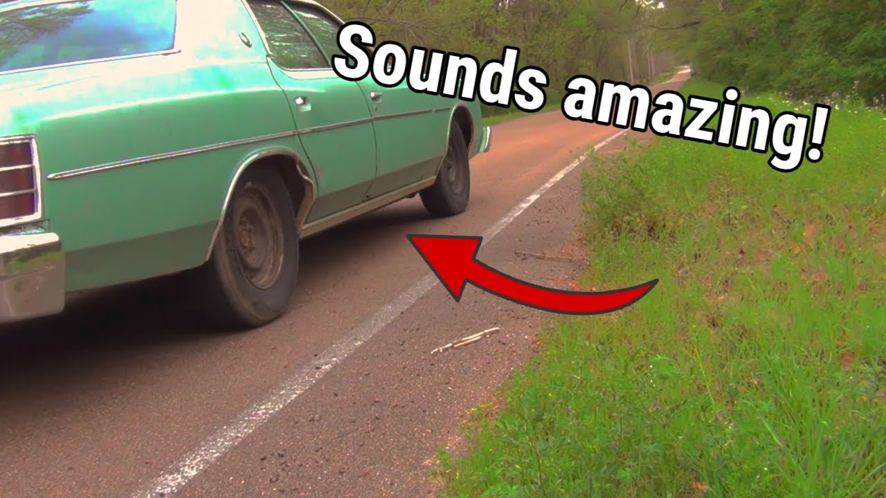 Letting off in 1st gear with flowmaster 40s! YouTube