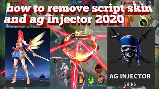 How to remove script skin and ag injector 2020 screenshot 2