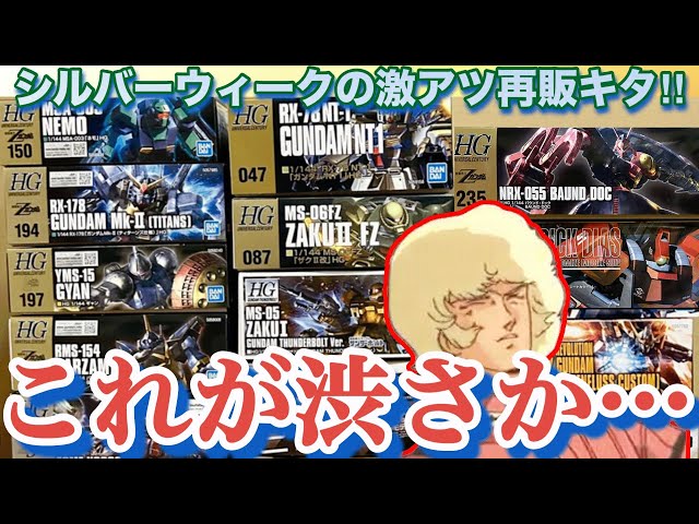 Classic Picks] Massive Gunpla Restock for Silver Week! Hunting for