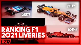 RANKING THE F1 2021 CAR LIVERIES!