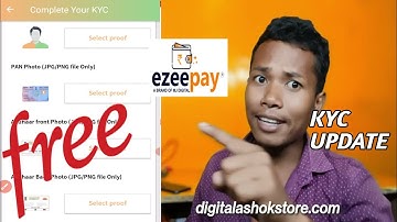 Ezeepay Retailers New KYC proess | ezeepay retailer kyc Kase Kare | how to kyc ezeepay retailer id