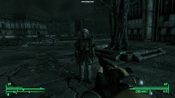 Fallout 3 HD Fraps video test 1280x720