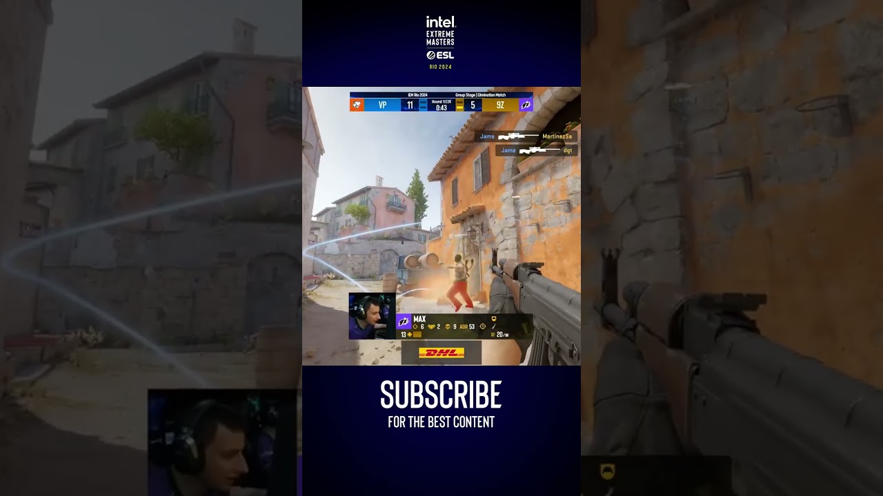 Jame 4 AWP Kills Carry VP to the Brink of Victory  