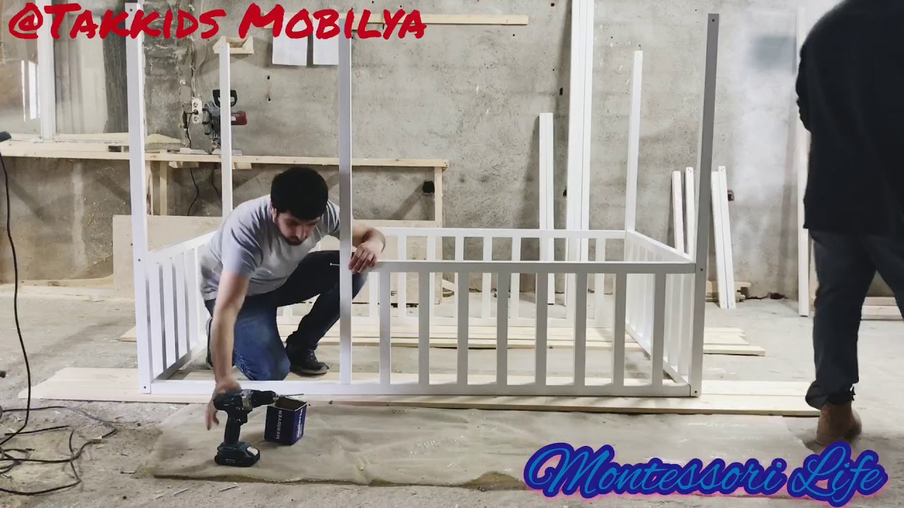 Montessori kurulumu demonte Takkids Mobilya YouTube