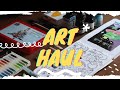 Art Haul Supply - Watercolors, Ink, Brushes &amp; more // Artist goes Shopping (2023)