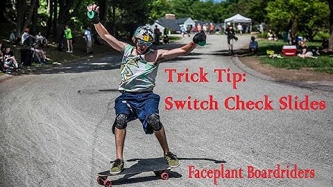 Longboarding Trick Tip: How to Switch Check Slide w/ Rob Wheeler