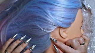 ASMR Soothing Scalp Scratching & Hair Liner Attention