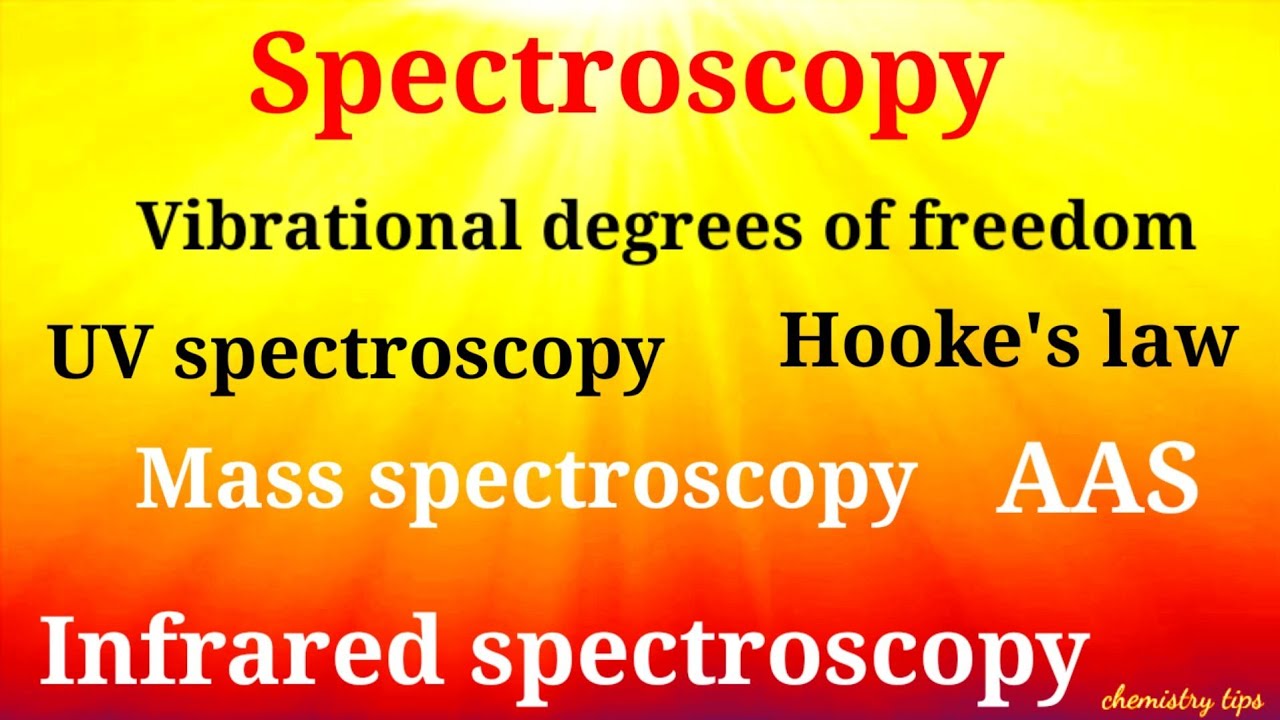 Nutritional Biochemistry & Food Analysis:Part-4!SPECTROSCOPY - YouTube