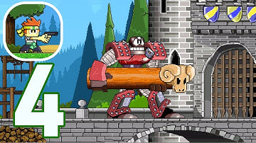 Dan The Man Gameplay Walkthrough Part 4 - A Boss Fight (android ,ios)