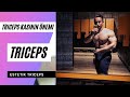 Triceps kasının önemi ve estetik triceps kası nasıl yapılır ?