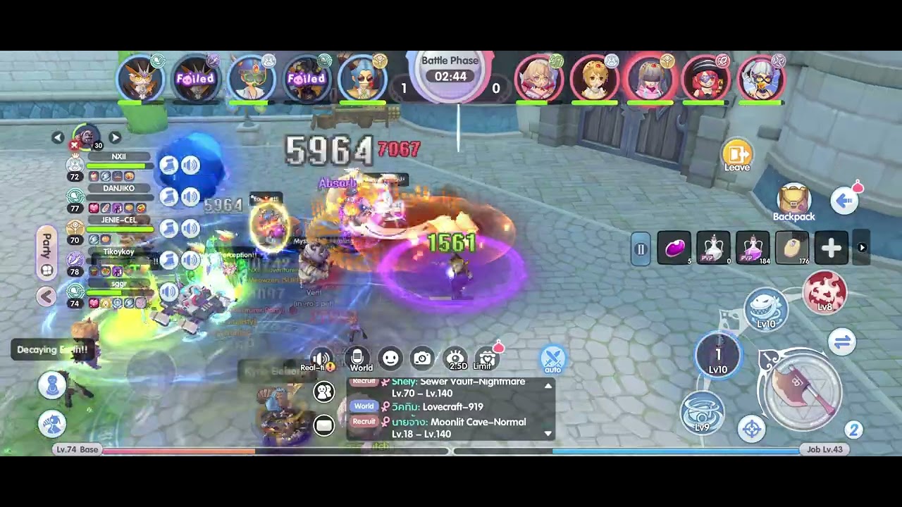 [ROX] EP. 13 F2P 2 HAND ALCHEMIST/CREATOR KVM HIGHLIGHT | ANTI TANK | 1 LONG GAME ⚡