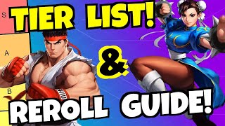 Street Fighter Duel Tier List And Reroll Guide! Street Fighter 2