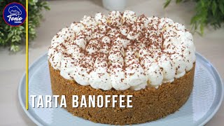 Quick Banoffee Pie / Tarta fácil de Dulce de Leche y Plátano / Tonio Cocina!