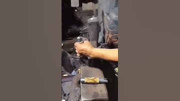 Installation process of mini ax handle #amazing #satisfying