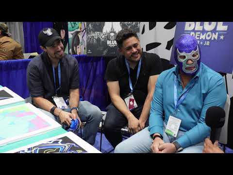 Blue Demon Jr Interview at San Diego Comic-Con 2023