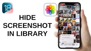 How to Hide Screenshots in Photos Library on iPhone - iOS 18