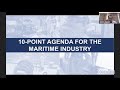 MARINA Administrator VADM Empedrad's presentation at 155th Maritime Forum