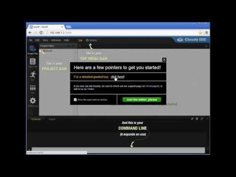 BeagleBone Black fix broken Coud9 IDE interface