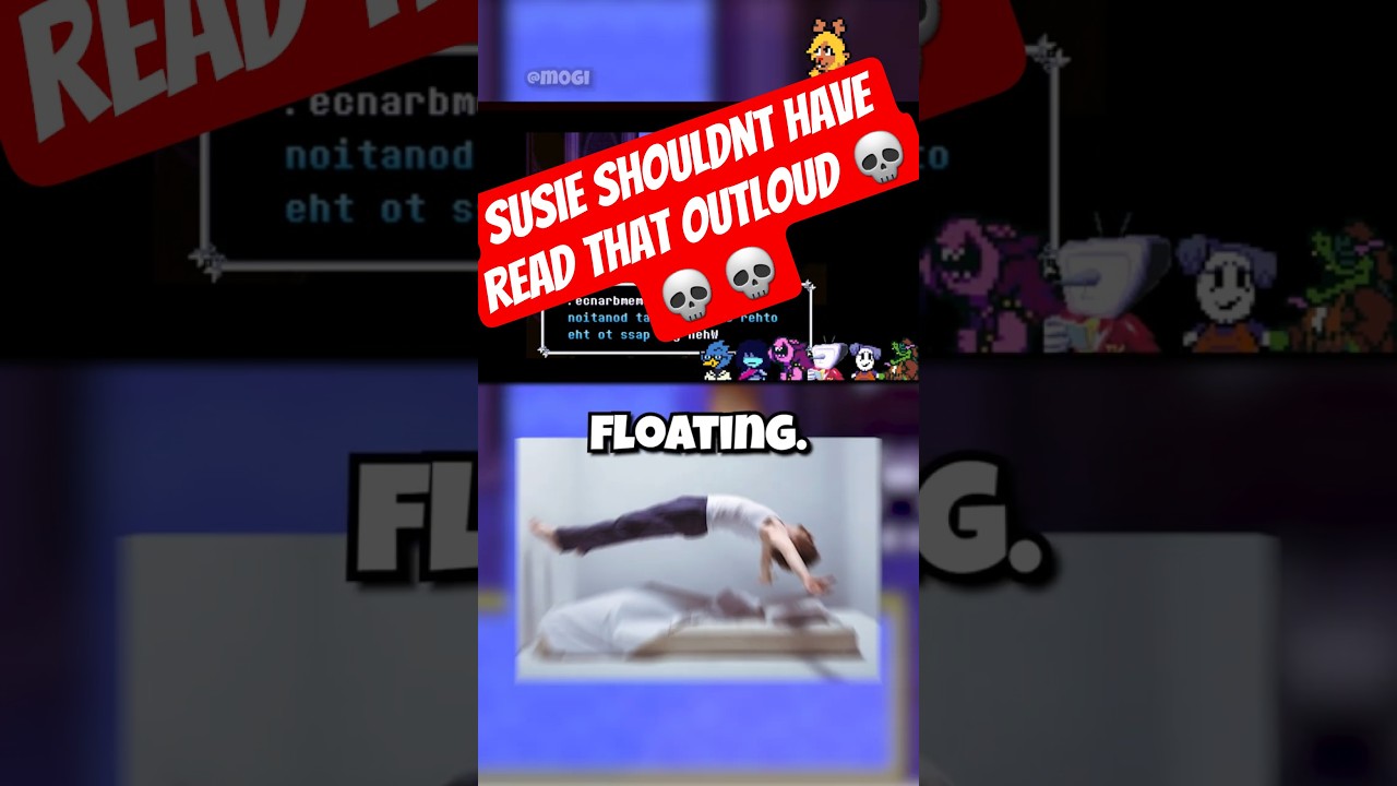 Susie Read The Necronomicon… Now She’s Floating 💀