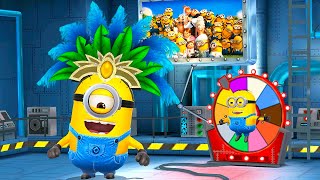 Carnival Carl minion in Smash other minions Avoid Jumping task ! With Roller skate props