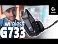 Logitech G733 Lightspeed Wireless Gaming Headset Review and Mic Test