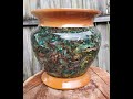 Dyed Shavings and Total Boat Resin Vase Colab with Pohl Barn