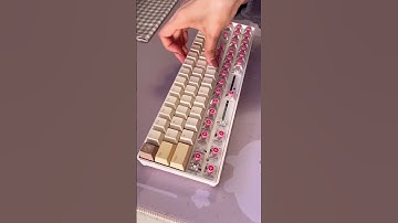changing keycaps asmr #asmr #keycaps #keyboard #mechanicalkeyboard