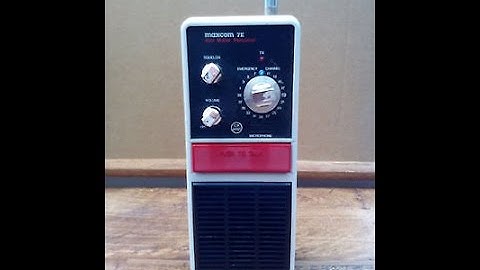 Emergency CB radio Maxcom 7E Alert 40