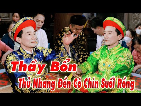 Video Thầy Bổn Thủ Nhang Đền Cô Chín Suối Rồng - Đồ Sơn -... - youtube
