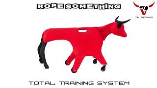 7K Roping - Lil' Something Roller Roping Dummy 3 in 1 Steer, Goat, Calf Demonstration