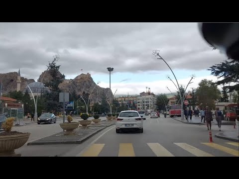 Tokat City Center, Türkiye - Driving 4K - Şehir Merkezi Turu 2