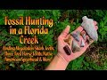 Fossil Hunting in a Florida Creek for Megalodon Shark Teeth | I Found an Arrowhead / Spearhead!