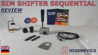 Heusinkveld Sim Shifter Sequential - REVIEW [GER / ENG]