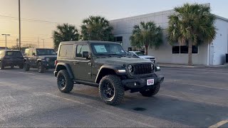 2025 Jeep Wrangler Willys Sport Utility Brownsville  Harlingen  McAllen  Weslaco  Port Isabel Jeep Dealership Brownsville Tx