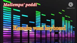 Mallempa peddi' Bugis (Karaoke) Aura musik.